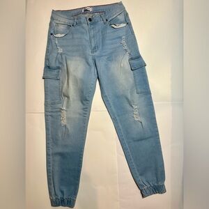 Women Vince Blue . Co  Denim Jeans in Light Blue